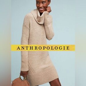 Anthropologie Sonoran Sweater Tunic Mini Dress MP